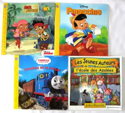 QUATRE LIVRES /BANDE DESSINEES POUR ENFANTS., View more