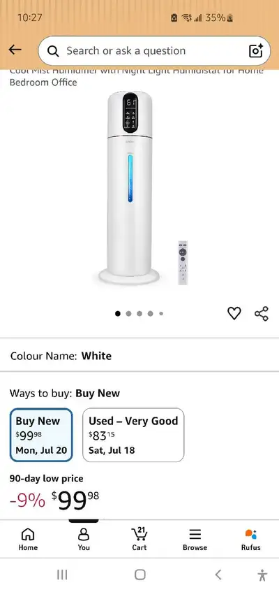9L Large Capacity Cool Mist Humidifier, View more