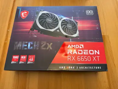 MSI AMD Radeon RX 6650 XT, View more