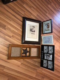 Picture frames assorted sizes 