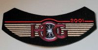 Vintage 2001 HOG Harley Owners Group Member Jacket Patch 