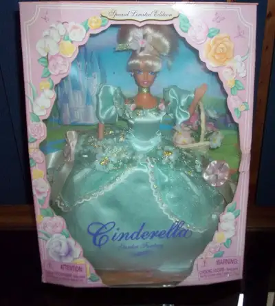 Cinderella "Special Limited Edition" Garden Fantasy Barbie, in original box. Please leave your numbe...