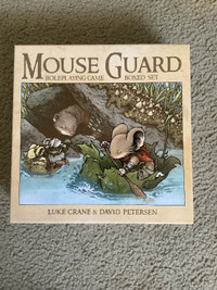 Mouse Guard Roleplaying Game Box Set, 2nd Ed. (Ages: 8+)