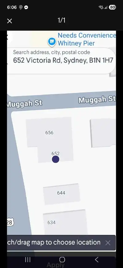 1 bedroom apartment in a 2 unit home. It's on second floor. Located on Victoria rd. 1000.00 per mont...