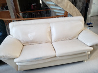 Free leather love Seat