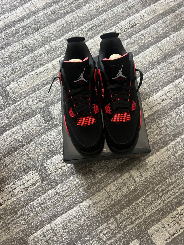 Jordan 4 Red Thunders in Men's Shoes in City of Toronto