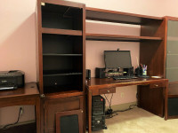 Solid Wood Shermag Office / Computer Set