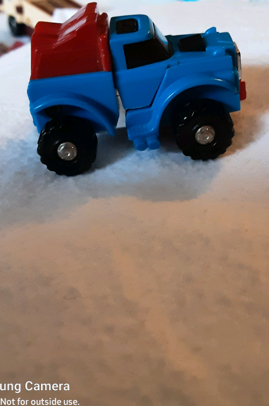 1984 Gears Minibot Team  Transformers G1 blue truck overlander in Arts & Collectibles in Calgary - Image 3
