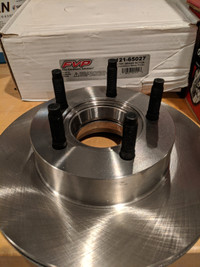 TwoCentric Rotors and Hubs 