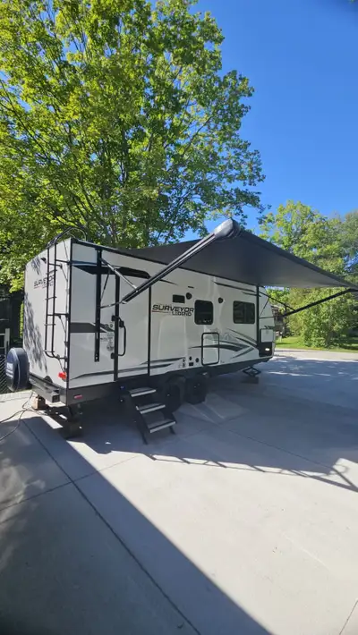 2022 Surveyor Legend 202RBLE 25’ Travel Trailer for sale by original owner. Seldomly used and in exc...