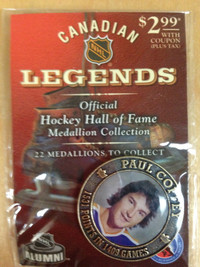 Canadian Legends of Hockey Hall of Fame pin Paul Coffey Oilers