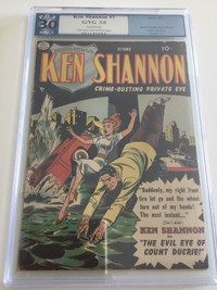 KEN SHANNON #1 (1951) Private Detective 