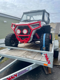 2023 Polaris RZR Trail S 1000 ultimate with trailer