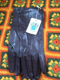 Portolano brown leather gloves - exquisite
