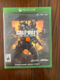 Xbox one call of duty black ops game