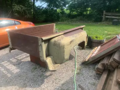 1970s Chevy/GM short box stepside from down south good patina some dings and dents overall in really...