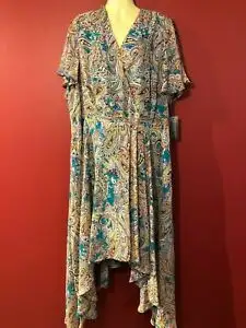 Paisley Midi Plus Size Dress, View more