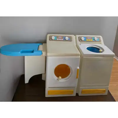 Little Tikes Washer Dryer Iron Child Size Toddler Vintage, View more