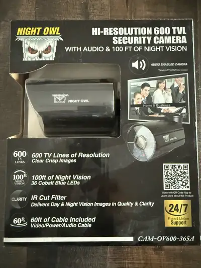 Night Owl Hi-Resolution Security Camera, View more