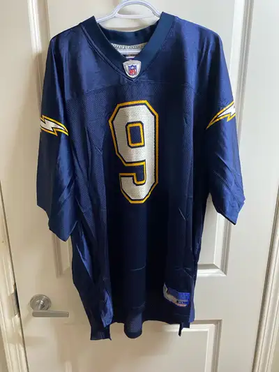 Rare Reebok Drew Brees Chargers Football Jersey XL W-25” L-3, View more