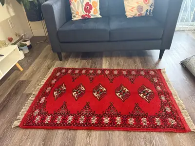Rug#82-Persian Handmade Torkaman– 4.2 × 2.5 ft – 95$, View more