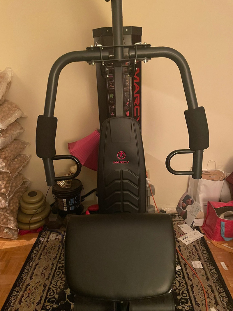 Marcy Home Gym System 150lb Weight Stack Machine MWM988 Exercise