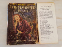 JUDY BOLTON MYSTERY, THE HAUNTED ROAD - Margaret Sutton c. 1954