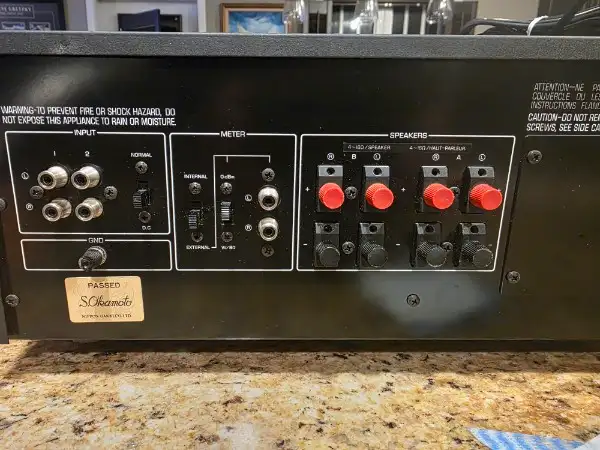 Vintage Yamaha B-2 Power Amp in Stereo Systems & Home Theatre in Edmonton - Image 2