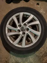 16" Alum wheels, 5 x 114.3 pattern, Toyo P205/55R16 all season