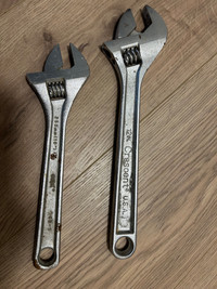 Adjustable Wrenches 10” and 12”