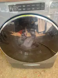 Whirlpool set steam gray electric