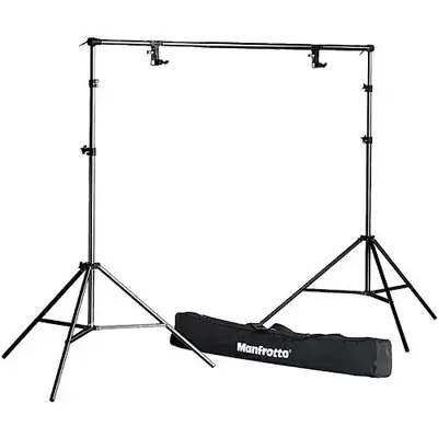 Manfrotto Background Kit  and Wescott Green Backdrop, View more
