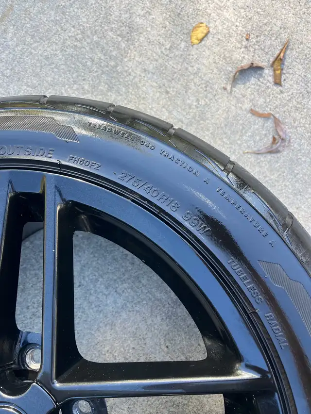 18' inch 5x120.65 / 5x4.75 rims and tires in Tires & Rims in London - Image 8