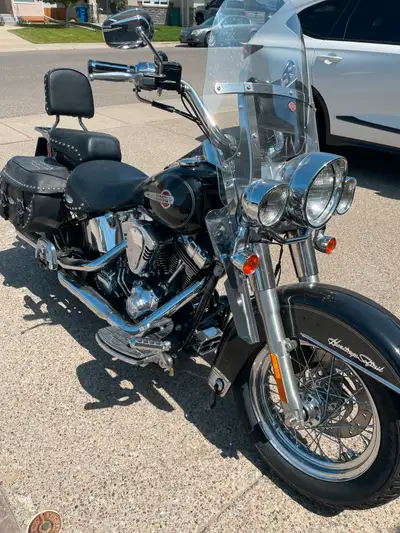 2004 Harley Davidson Softail for Sale. Stored in heated garage. New front and back tires. Always ser...