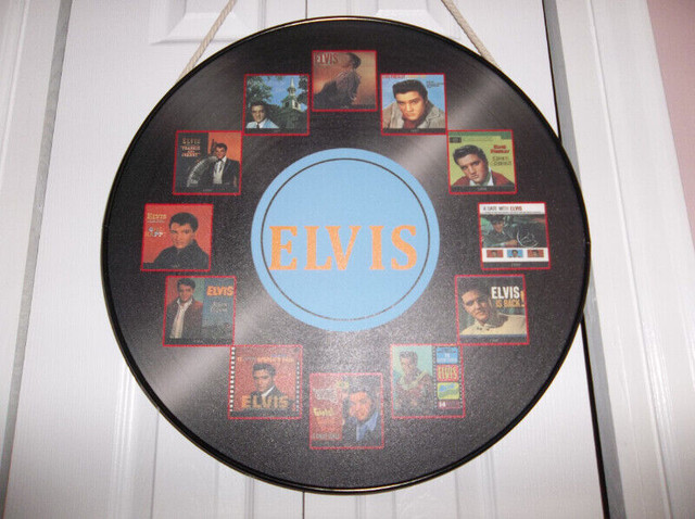 ELVIS PRESLEY WALL DISPLAY in Arts & Collectibles in Belleville - Image 3