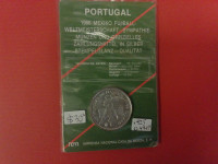 1986 Portugal Mexico Fubball Coin