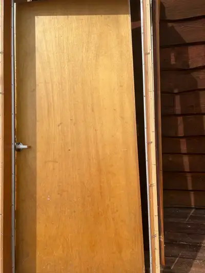 Exterior door/jam/door knob., View more