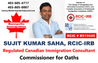 Immigration Consultant, Sujit Kumar Saha, RCIC-IRB