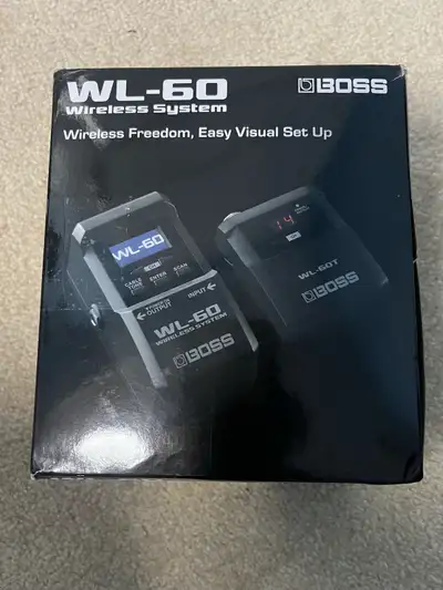 Boss WL-60 Wireless Guitar System, View more
