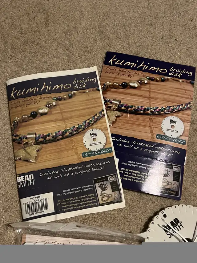 Kumihimo supplies - disk, plate, chinese knotting cord in Hobbies & Crafts in Dartmouth - Image 9