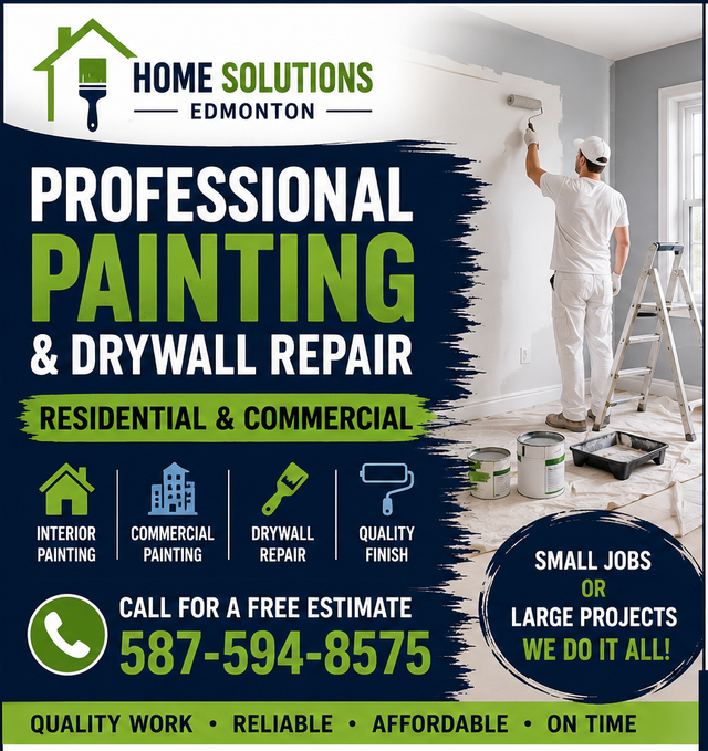 Painting & Drywall Repair in Painters & Painting in Edmonton - Image 2