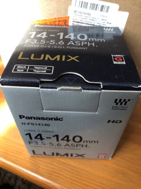 New Panasonic Lumix G 14-140mm Lens + Bonus Items