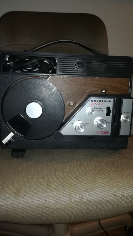 Keystone Dual 8mm film projector for sale  