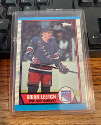FREE 1989-90 Brian Leetch Topps Rookie Card FREE