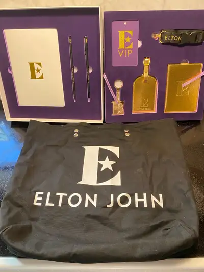 Elton John Farewell Tour Swag Bag & Authentic VIP Gifts, View more