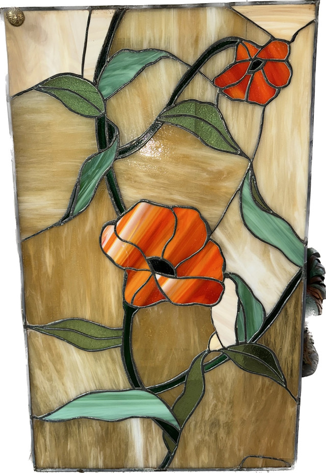 22x36” Vintage Large Stained Glass Panel in Arts & Collectibles in St. Catharines - Image 3