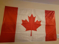 Canadian Flag (With holes to post)