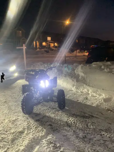 Apollo VRX 125-RR ATV – Low KM, Great Condition Selling my Apollo VRX 125-RR ATV. I am the first own...