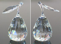 SWAROVSKI Silver Crystal  ~ PEAR ~