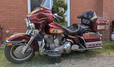 1988 Electra Glide. Rebuilt engine by Dave Hady. 1,000 kms on new engine. Beautiful painting on bike...